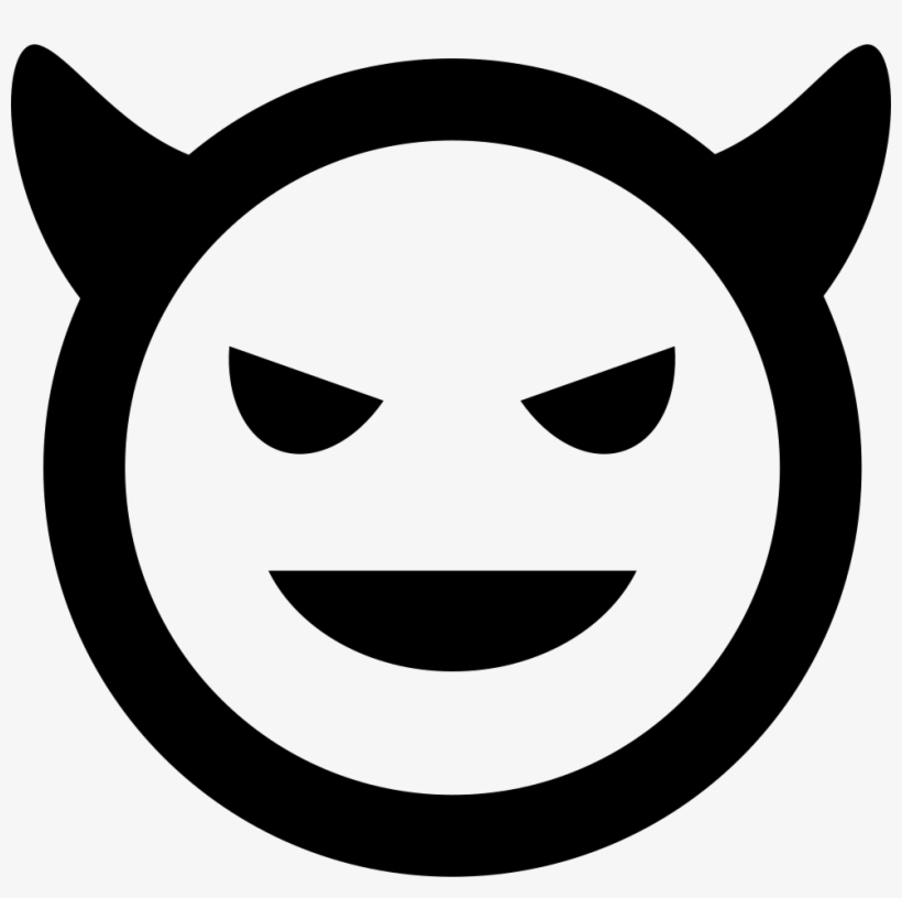 Mood Devil Comments - Devil Icon Free, transparent png download