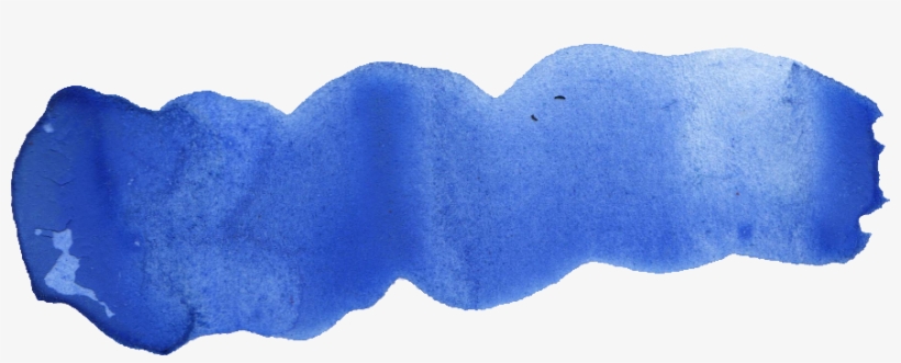 52 Blue Watercolor Brush Stroke Png Transparent Vol - Pillow, transparent png download