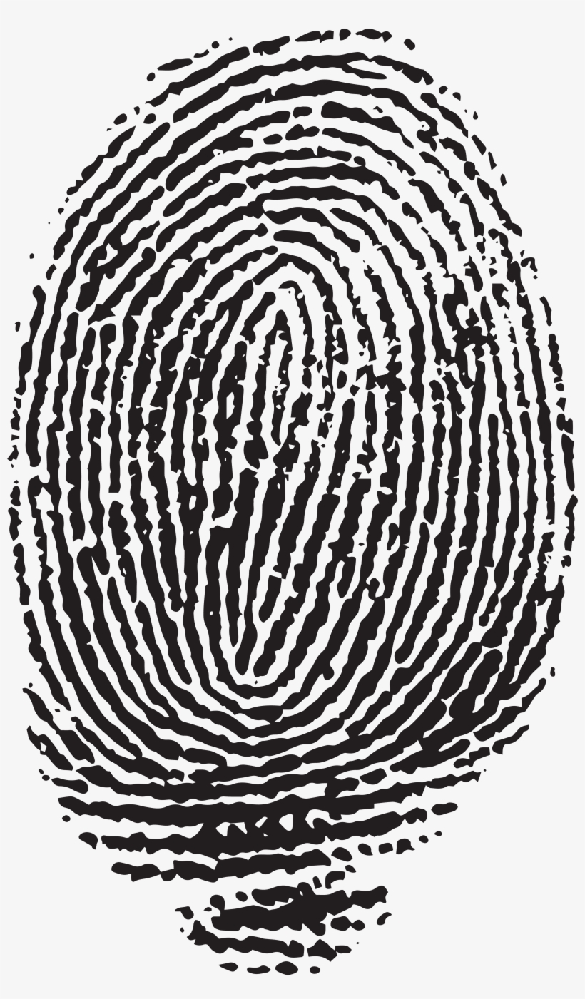 Png Clip Art Image Svg Library Download - Fingerprint, transparent png download