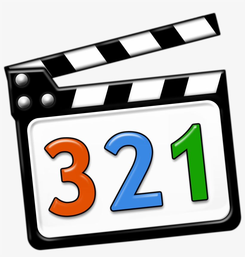 Media Player Classic Mpc No Shadow With Numbers - Media Player Classic Png, transparent png download