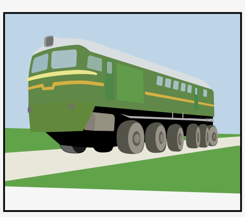 Big Image - Train, transparent png download