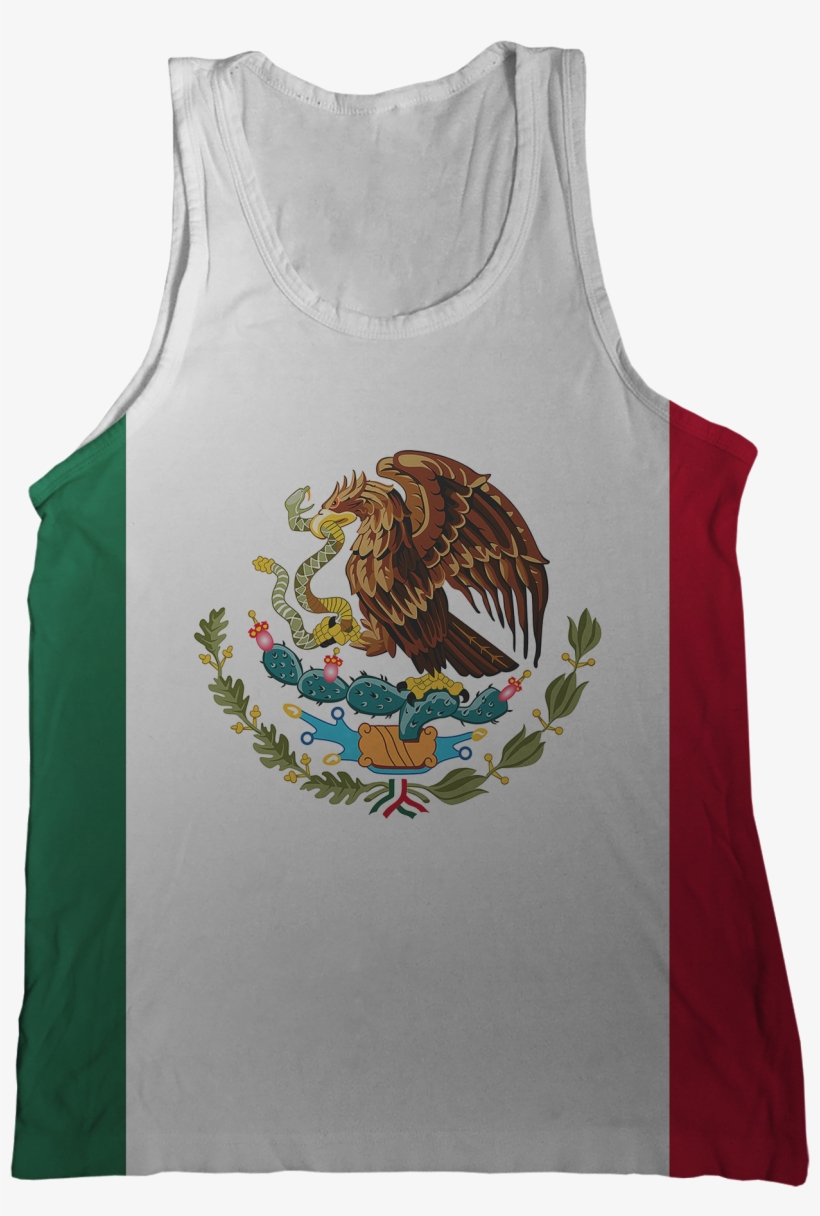 Mexico Flag Tank Top - Mexico Coat Of Arms Throw Blanket, transparent png download