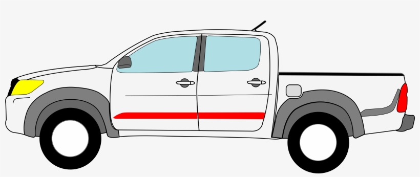Toyota Clipart Free Download Clip - Hilux Clipart, transparent png download