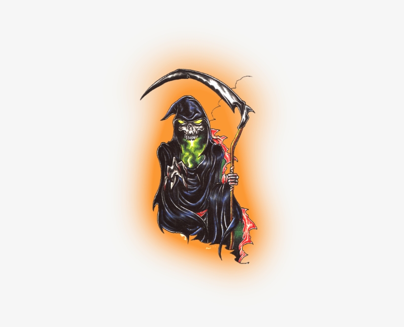 Black And White Tattoos Designs Skin Art Pictures Images - Death Tattoos, transparent png download