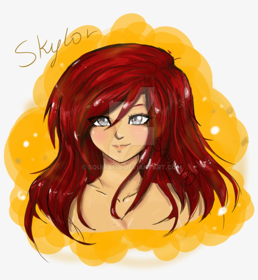 Skylor By Squira130 Ninja Girl, Cool Art, Get Well - Drawing, transparent png download