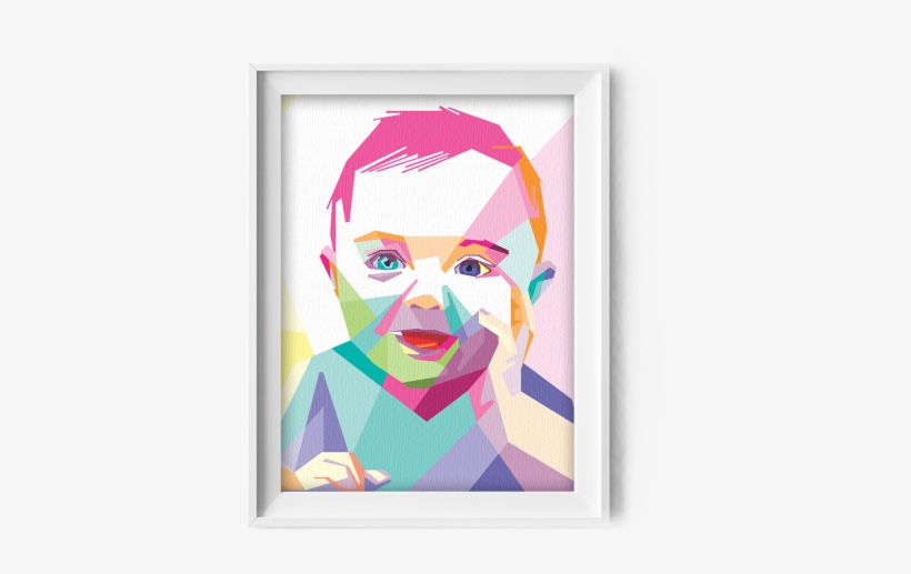 Modern Canvas Art From Photos Baby Portrait - Marilyn Monroe, transparent png download