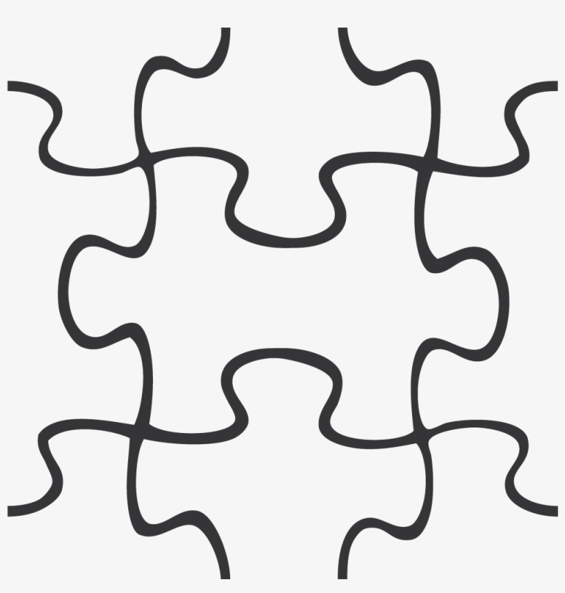 Jigsaw Puzzle Png File - Plantilla De Puzzle Para Power Point, transparent png download