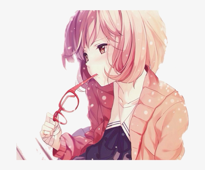 Chicas Con Lentes De Anime, transparent png download