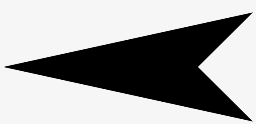 Flecha Negra Png Clipart Computer Icons - Punta De Flecha Negra, transparent png download