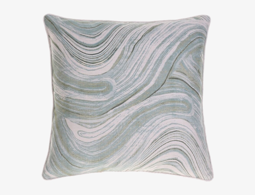 14 Karat Home Inc. Watercolor Marble Throw Pillow,, transparent png download