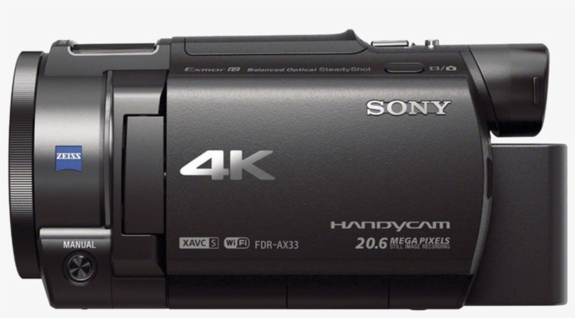 Sony Fdr Ax33, transparent png download