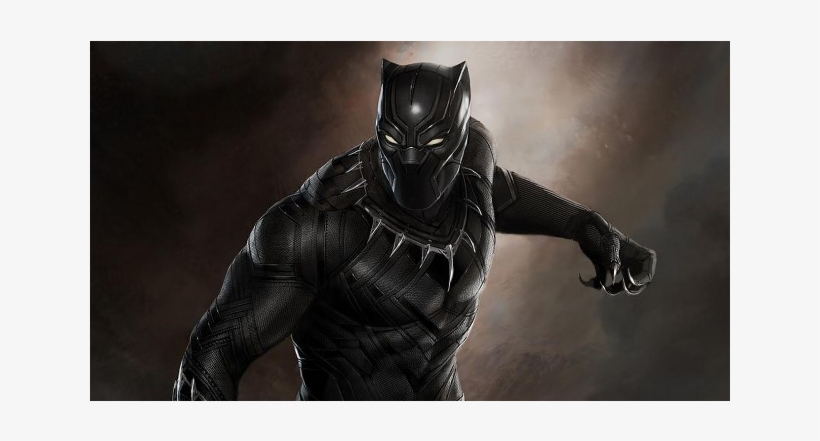 Marvel's Black Panther - Comic Book Hero Aluminum License Plate For Car Truck, transparent png download