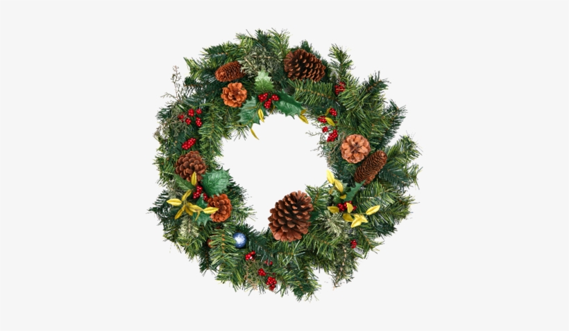 Free Icons Png - Teachers Friend Tf-8221 Evergreen Wreath Two Sided, transparent png download