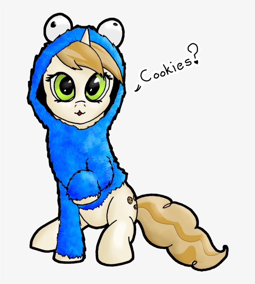 Tunrae, Clothes, Cookie Monster, Costume, Cute, Pony, - Filename, transparent png download