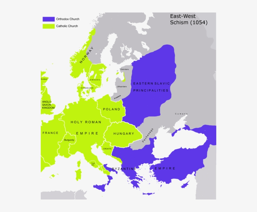 😊 Schism of 1054. The Split that Created Roman Catholics and Eastern