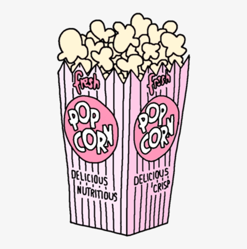 See What Found On We Heart It, Your Everyday App To - Png Popcorn, transparent png download