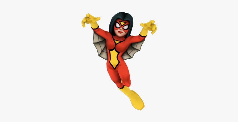 Spider-woman Full Body - Super Hero Squad Png, transparent png download