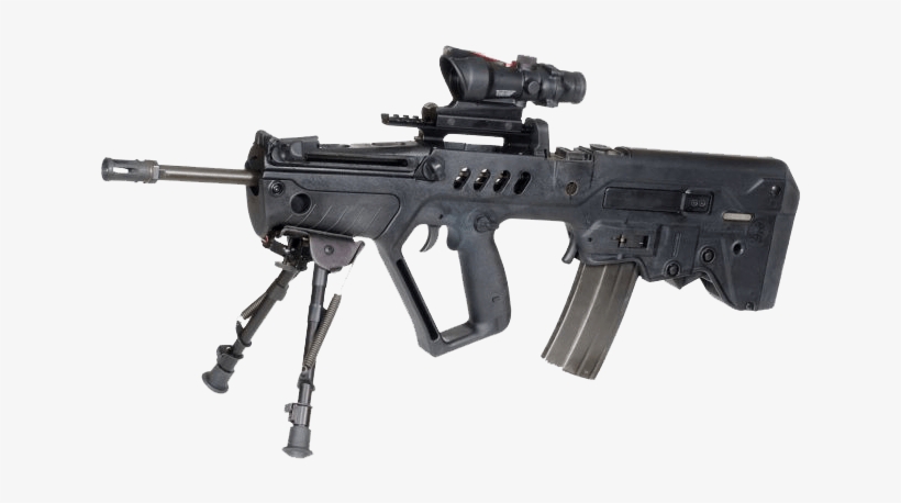 Assult Rifle Png Clip Royalty Free Library - Tavor 21 Bipod, transparent png download