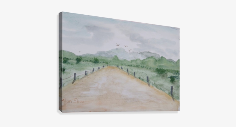 Country Road - Painting, transparent png download