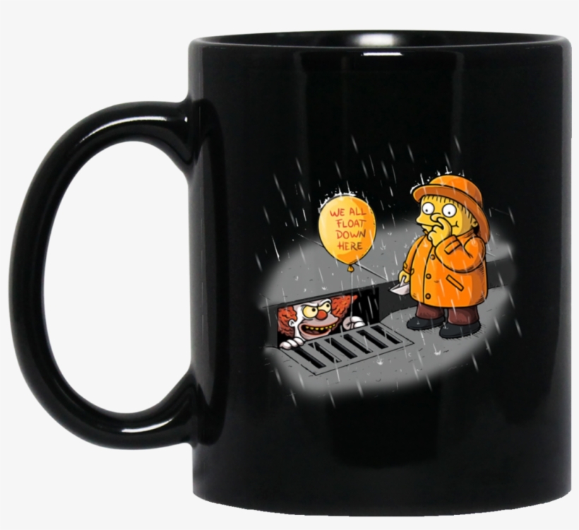 Pennywise Mug We All Float Down Here Coffee Mug Tea - Form Is Temporary Class Is Permanent, transparent png download