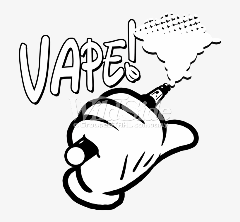 Vape Cartoon Hand - Artix Vape Cartoon Hand Gift For Matching Couples Birthday, transparent png download