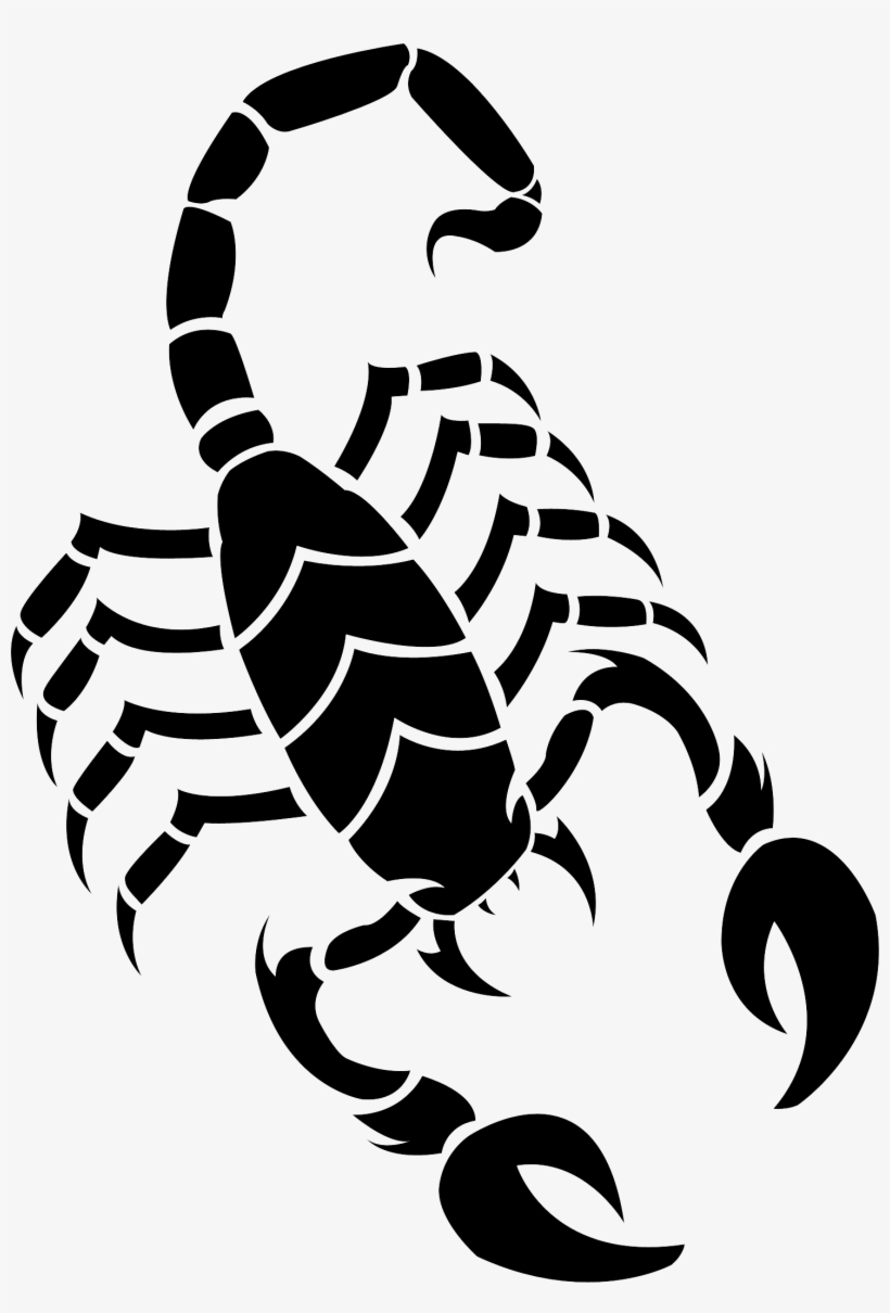 Scorpion Drawing, transparent png download