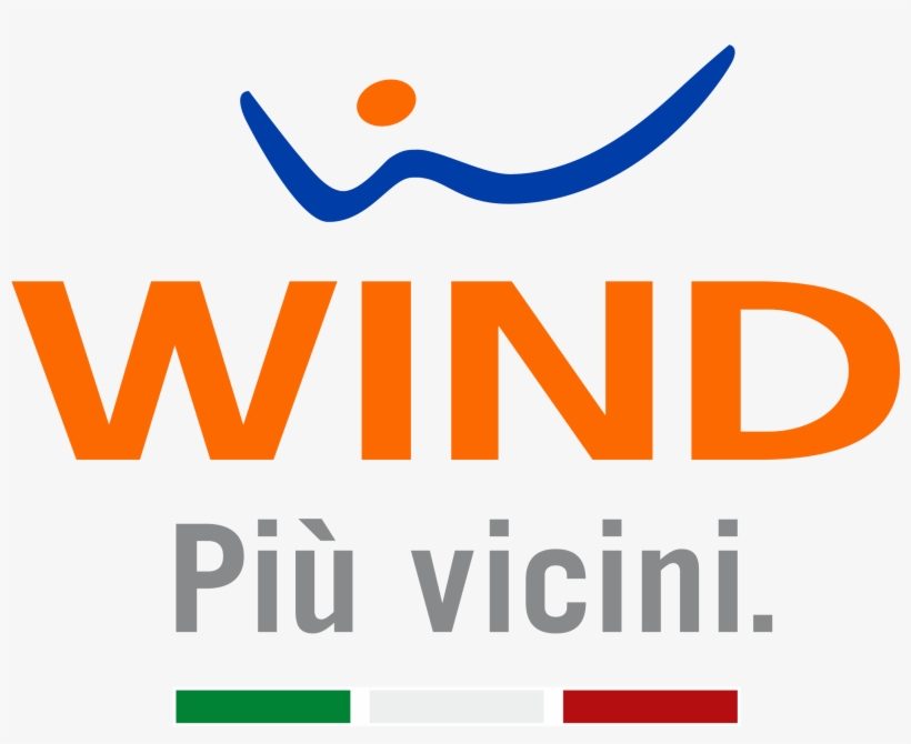 Wind Logo - Logo Wind Più Vicini, transparent png download
