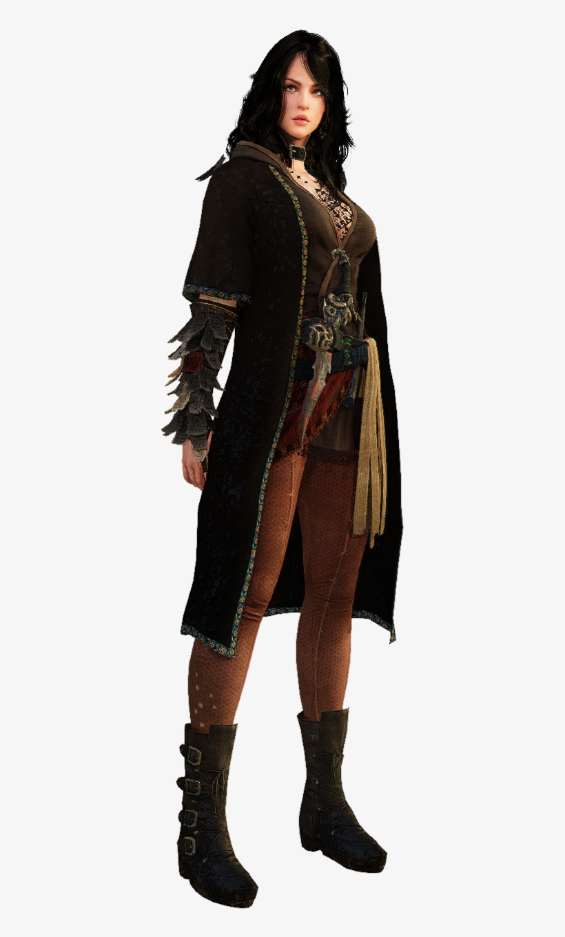 Blackdesert 002 - Black Desert Hechicera, transparent png download
