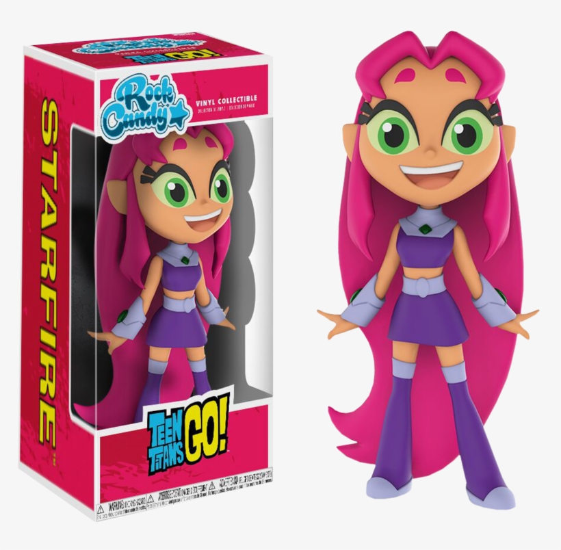Starfire Rock Candy Vinyl Figure - Funko Rock Candy Teen Titans, transparent png download