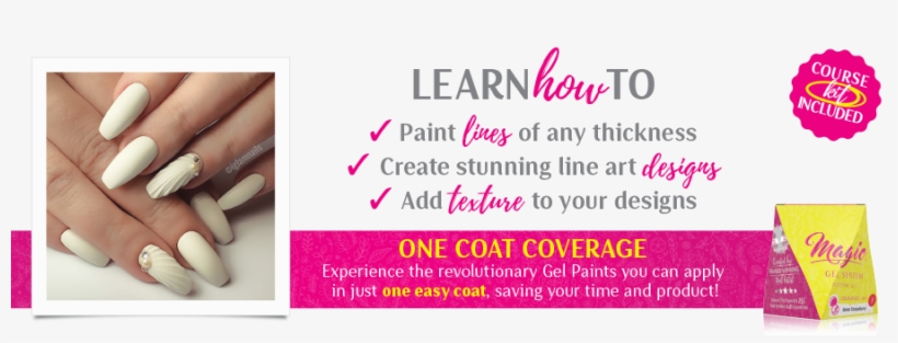 Magic Gel Thin Line Art And Texture Class - Nail, transparent png download