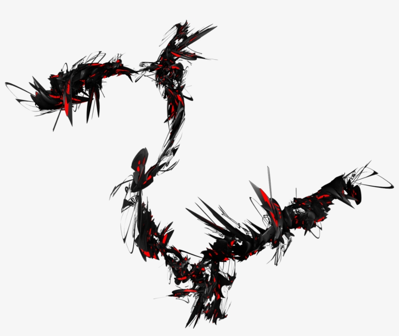 Black Sticker - Illustration, transparent png download