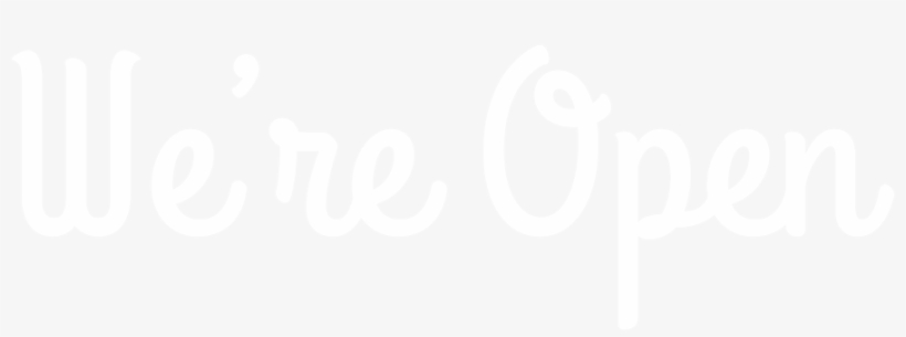 Open - Calligraphy, transparent png download