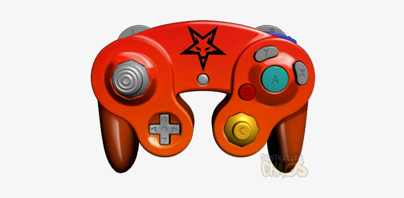Starfox - Custom Marth Gamecube Controller, transparent png download