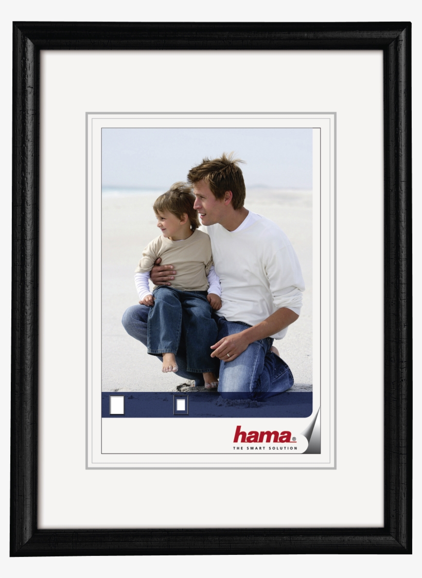 Wooden Frame "oregon\ - Hama Oregon Black 7x10 Wooden Frame 64642 Hardware/electronic, transparent png download