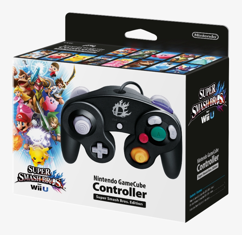 Gamecube Boxart Wii U Smash Controller Transparent Png 1075x909 Free Download On Nicepng