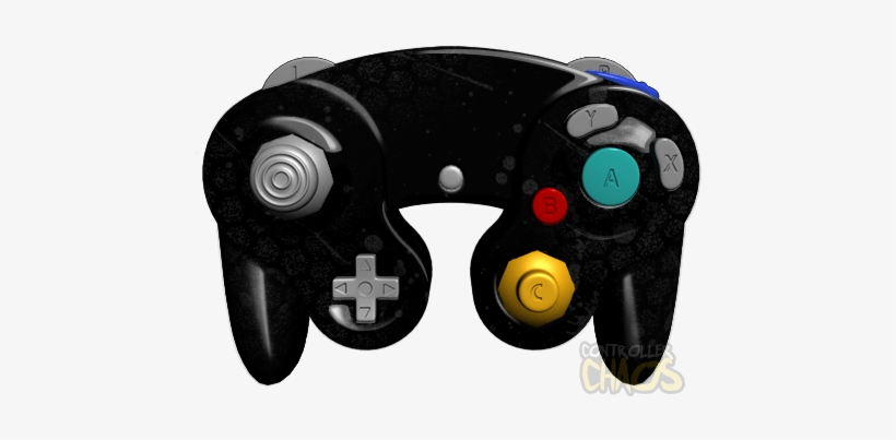 Obsidian Hex - Custom Marth Gamecube Controller, transparent png download