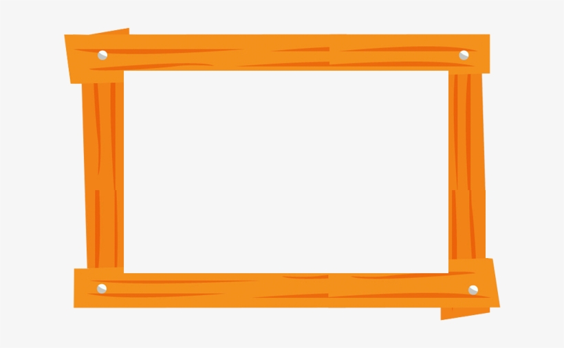 Wooden Frame Template - Wood Frame Template Hd, transparent png download