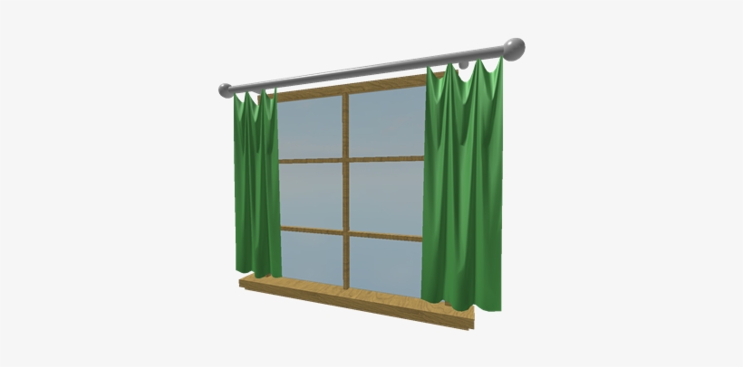 Bright Green Wooden Frame Window - Portable Network Graphics, transparent png download