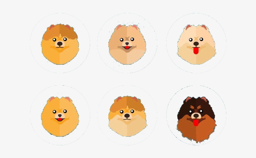 Pomeranian Clipart Transparent - Pomeranian Vector, transparent png download