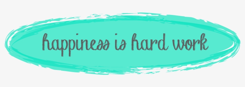 In Hard Work Is Happiness - Love Is The Key Shower Curtain, transparent png download