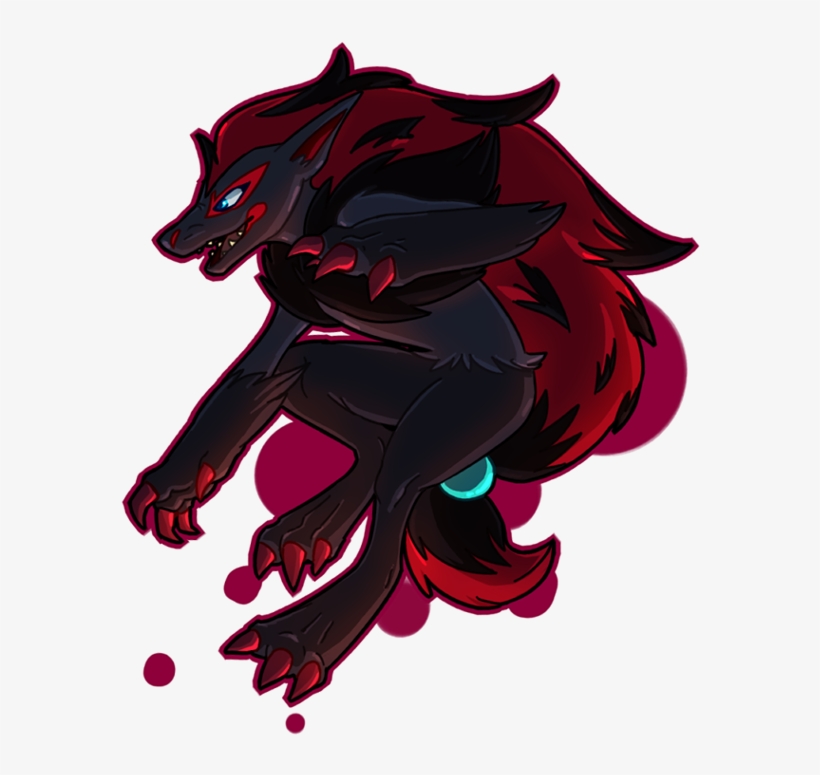 Zoroark - Zoroark Transparent Fanart, transparent png download