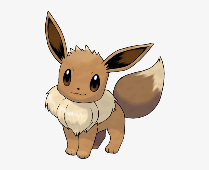 Eevee Is The Evolution Pokémon - Pokemon Eevee, transparent png download