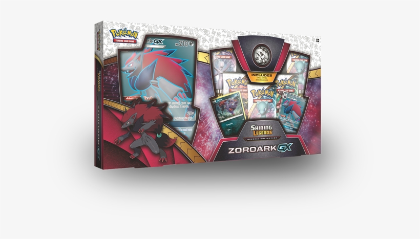 Shining Legends Special Collection <nobr>zoroark-gx</ - Shining Legends Special Collection Zoroark Gx, transparent png download