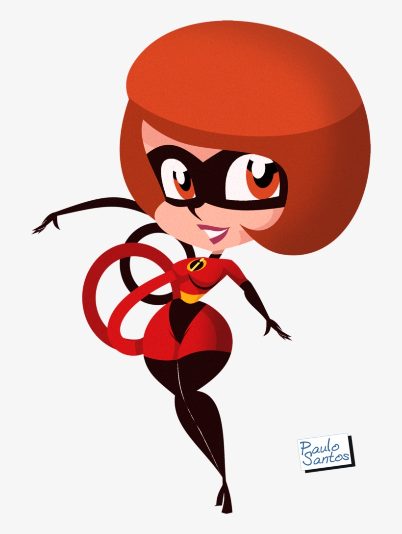 Pin By Rose Jones On Disney's The Incredibles - Elastigirl Kawaii, transparent png download