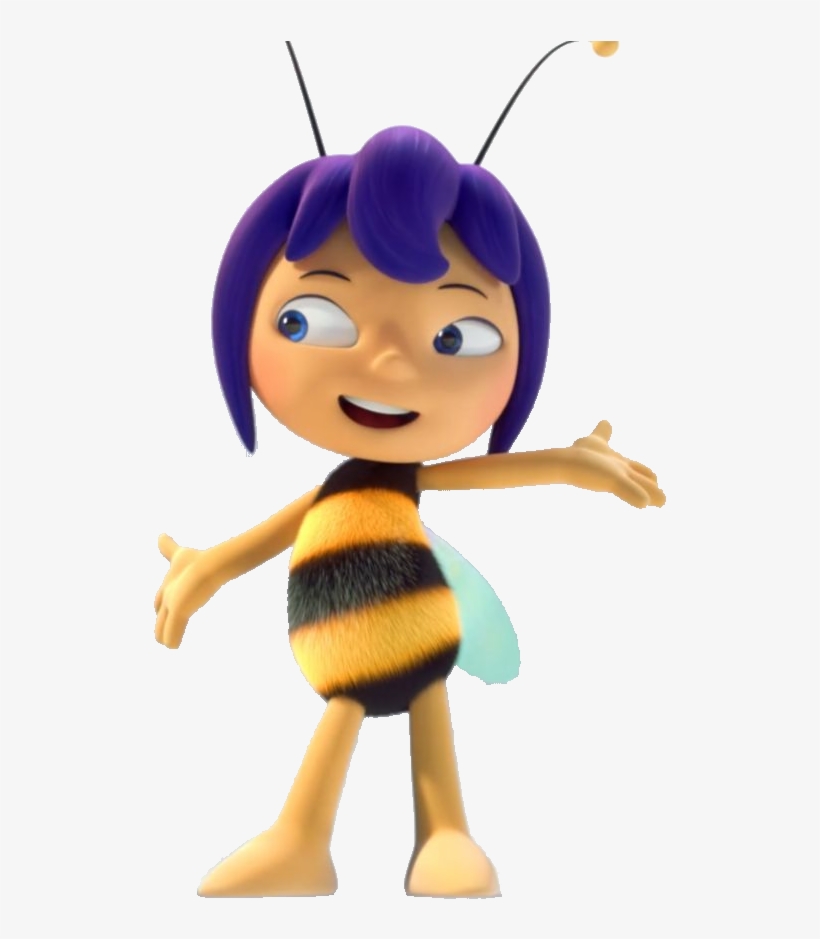 Violet The Bee - Maya The Bee Movie 2018, transparent png download