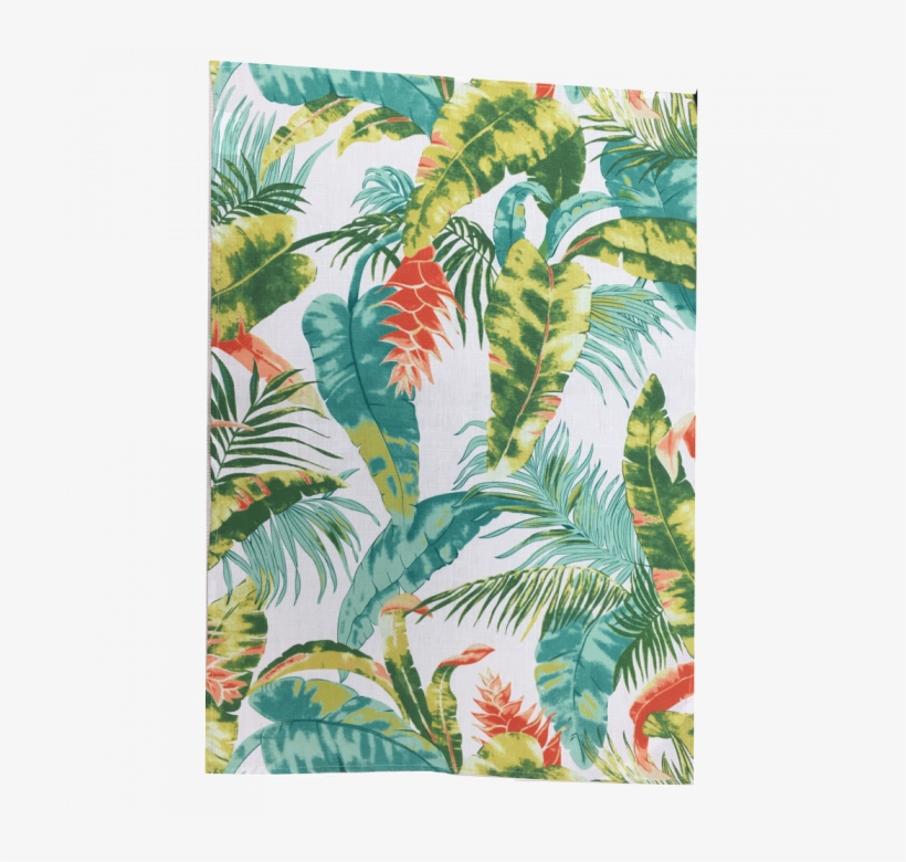 Tropical Tea Towel - Chen American Country Canvas Placemats/table Mat /, transparent png download