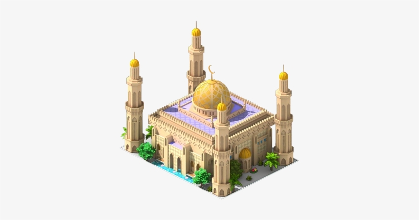 Sultan Qaboos Grand Mosque - Mosque Png, transparent png download