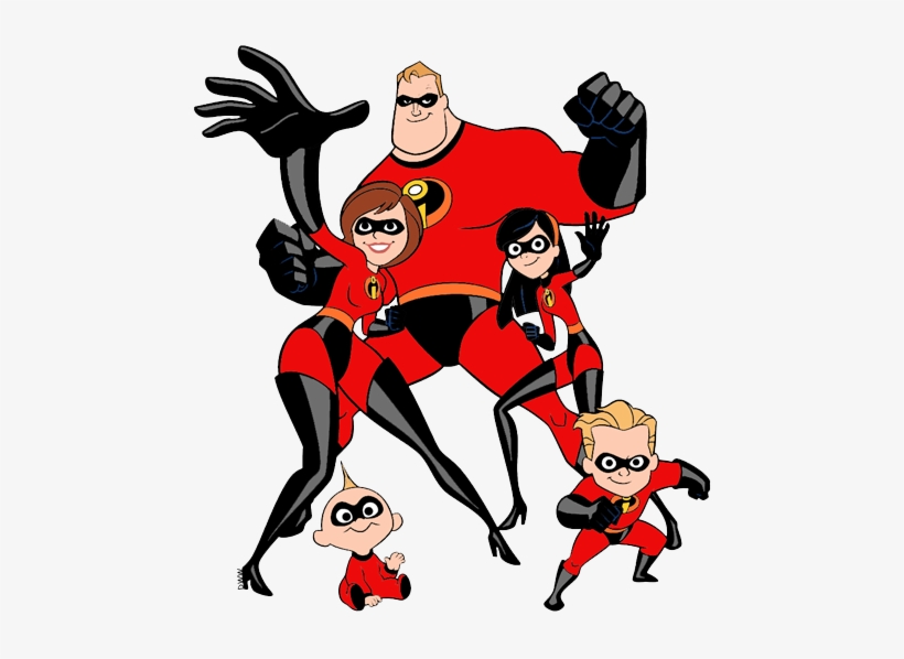 The Clip Art Disney - Incredibles Logo, transparent png download