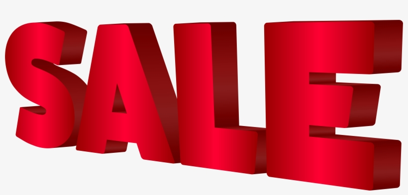 Sale Red Transparent Png Clip Art Image - Portable Network Graphics, transparent png download