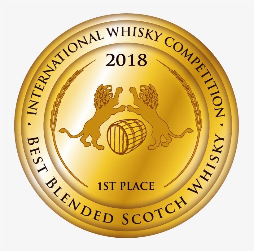 Best Blended Scotch Whisky Gold - 2018 International Whisky Competition, transparent png download